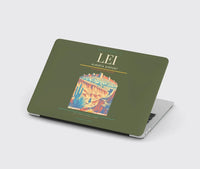 Thumbnail for Almería Airport (LEI) design on green army MacBook case