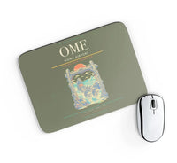 Thumbnail for Nome Airport (OME) design on green army rectangle mouse pad