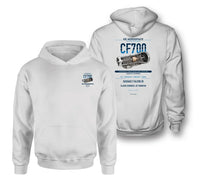 Thumbnail for CF700 design on white hoodie