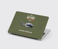 Thumbnail for Airbus H135 design on green army MacBook case