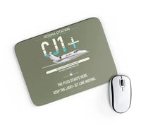 Thumbnail for Cessna Citation CJ1+ design on green army rectangle mouse pad