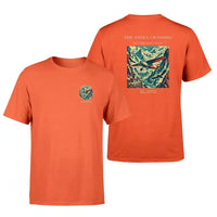 Thumbnail for VINTAGE G4021 - The Andes Crossing - Double-Side T-Shirt design on orange double side t shirt