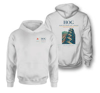 Thumbnail for Frank País Airport (HOG) design on white double-side hoodie
