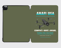 Thumbnail for Parrot ANAFI USA design on green army ipad tablet case