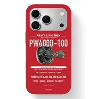 Thumbnail for PW4000-100 Case design on red iphone case