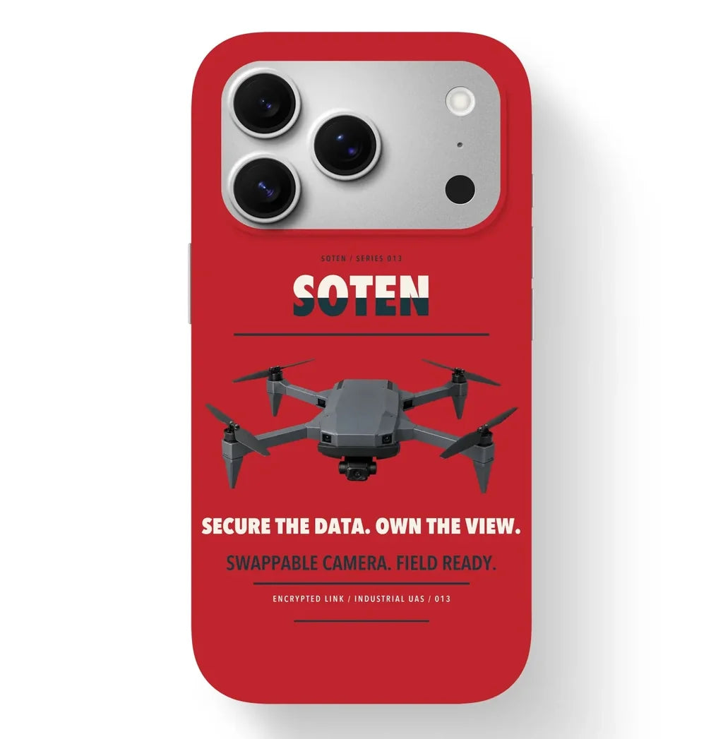 ACSL SOTEN Case design on red iphone case