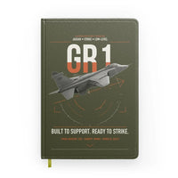 Thumbnail for SEPECAT Jaguar GR1 design on green army notebook