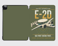 Thumbnail for E-2D Advanced Hawkeye design on green army ipad tablet case