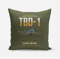 Thumbnail for TBD-1 Devastator design on green army pillow