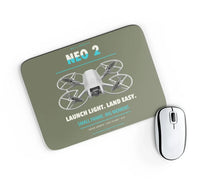 Thumbnail for DJI Neo 2 design on green army rectangle mouse pad