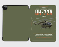 Thumbnail for Airbus UH-72A Lakota design on green army ipad tablet case