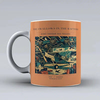 Thumbnail for VINTAGE G4269 - The Swallows In The Rafters - Ceramic Mug design on orange