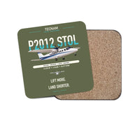 Thumbnail for Tecnam P2012 STOL design on green army 1 piece coaster