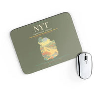 Thumbnail for Naypyidaw Airport (NYT) design on green army rectangle mouse pad
