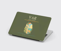 Thumbnail for Varna Airport (VAR) design on green army MacBook case