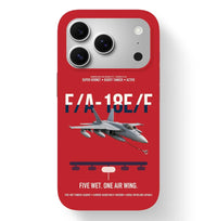 Thumbnail for F A-18E F Buddy Tanker design on red magsafe iphone case, for iPhone 17 Pro