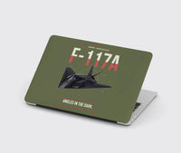 Thumbnail for F-117A Nighthawk design on green army MacBook case