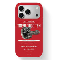 Thumbnail for TRENT 1000 TEN Case design on red iphone case