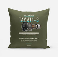 Thumbnail for TAY 611-8 design on green army pillow