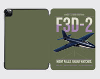 Thumbnail for F3D-2 Skyknight design on green army ipad tablet case