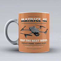Thumbnail for Matrice 4E Mug design on orange dji