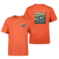 Thumbnail for VINTAGE G4007 - The First Passenger - Double-Side T-Shirt design on orange double side t shirt