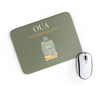 Thumbnail for Thomas Sankara International Airport (OUA) design on green army rectangle mouse pad