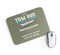 Thumbnail for Daher TBM 980 design on green army rectangle mouse pad