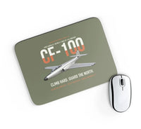 Thumbnail for Avro Canada CF-100 Mk5 Canuck Northern All Weather Interceptor design on green army rectangle mouse pad