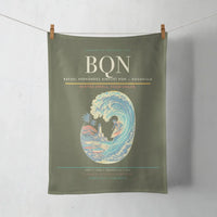 Thumbnail for Rafael Hernández Airport (BQN) design on green army towel