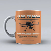 Thumbnail for Flight IF800 Tomcat Mug design on orange inspired