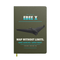 Thumbnail for AgEagle eBee X design on green army notebook