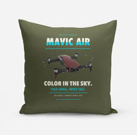 Thumbnail for DJI Mavic Air design on green army pillow