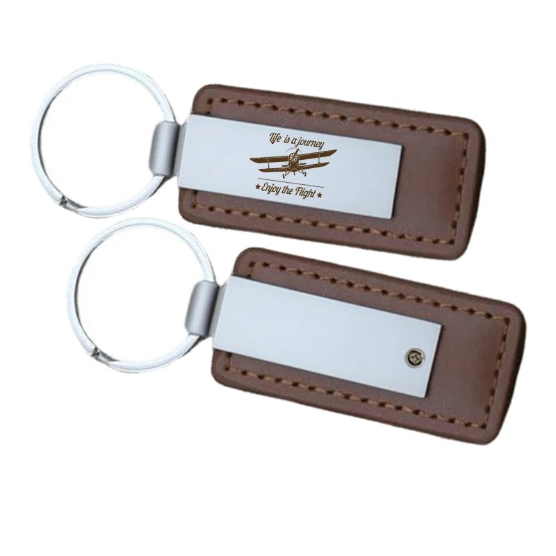 Customisable Life is a journey Enjoy Key Chain - view 14