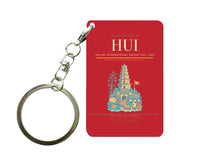 Thumbnail for Phu Bai International Airport HUI — Hue Key Chain design on red key chain
