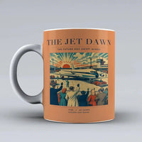 Thumbnail for VINTAGE G4113 - The Jet Dawn - Ceramic Mug design on orange