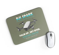 Thumbnail for DJI Spark design on green army rectangle mouse pad