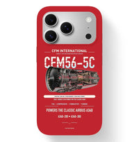Thumbnail for CFM56-5C Case design on red iphone case