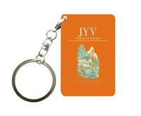 Thumbnail for Jyväskylä Airport (JYV) design on orange key chain