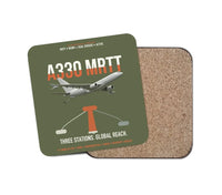 Thumbnail for Airbus A330 MRTT design on green army 1 piece coaster