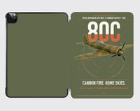 Thumbnail for IAR 80C design on green army ipad tablet case