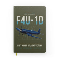 Thumbnail for F4U-1D Corsair design on green army notebook