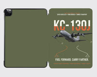 Thumbnail for KC-130J SUPER HERCULES design on green army ipad tablet case