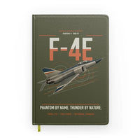 Thumbnail for F-4E Phantom II design on green army notebook