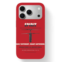 Thumbnail for Ascent AeroSystems Spirit Case design on red iphone case