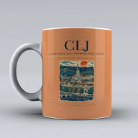 Thumbnail for Avram Iancu Cluj International Airport CLJ Mug - Orange