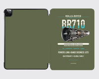 Thumbnail for BR710 design on green army ipad tablet case