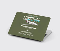 Thumbnail for Cessna Citation Longitude design on green army MacBook case