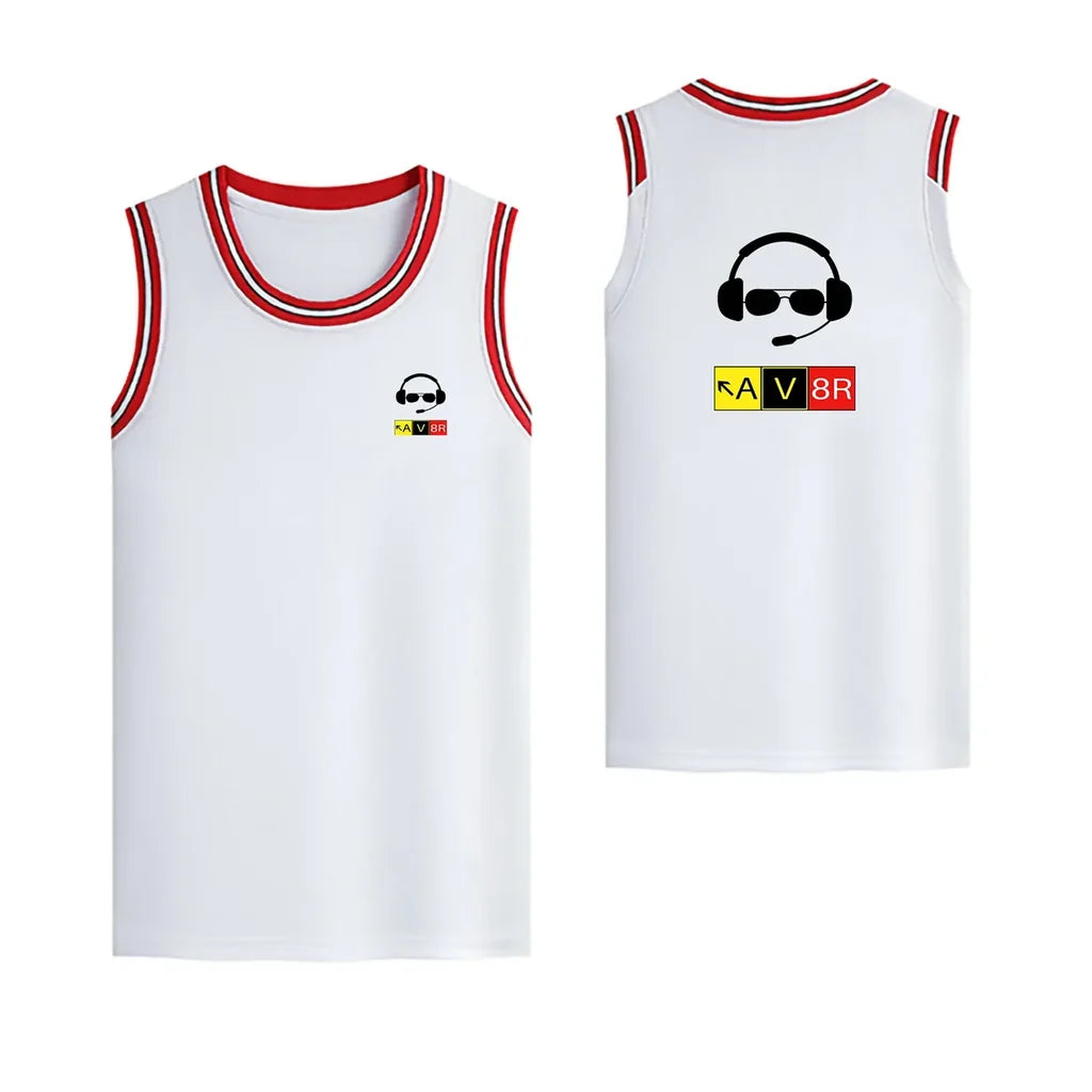 AV8R 2 Designed Basketball Style Sports Tank Tops - view 14