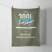 Thumbnail for Extra 300L design on green army towel